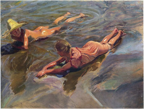 Sea idyll by Joaquin Sorolla
